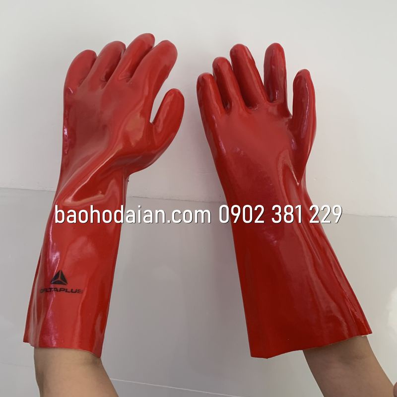 Găng tay chống hóa chất Model BASF PVCC400
