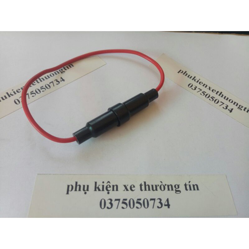 Cầu chì ống thủy tinh loại TO 30x6 mm (nhiều thông số để lựa chọn)