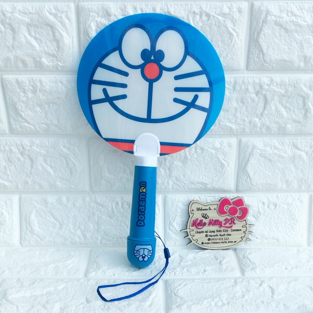 QUẠT 2in1 HELLO KITTY & DOREMON DORAEMON