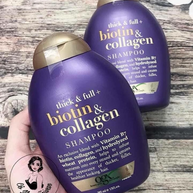 Cặp gội xả Biotin & Collagen