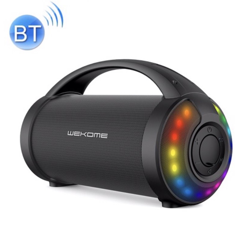 ( Sản phẩm mới) Loa nghe nhạc kết nối Bluetooth, Cổng cắm Usb , đèn Led đổi màu hãng Wekome