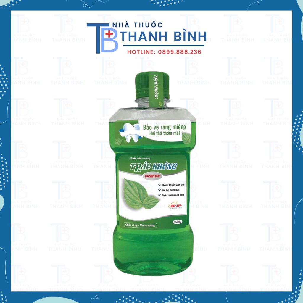 Nước Súc Miệng Trầu Không Baniphar 350ml