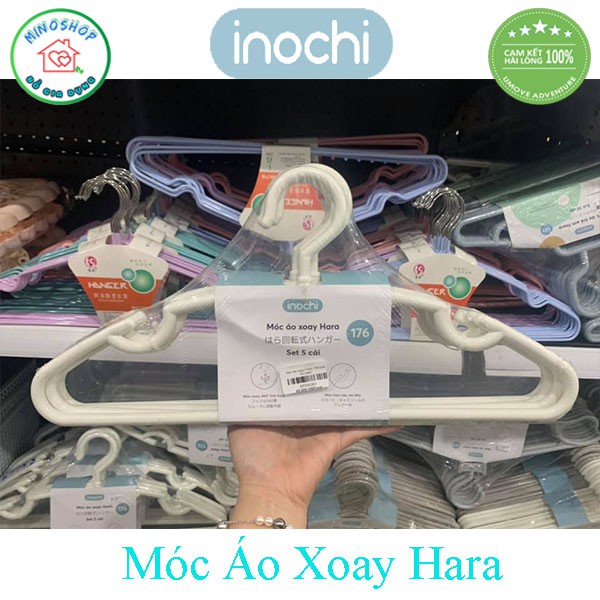 Móc Cheo Quần Áo Xoay Cao Cấp, Móc Áo Xoay Hara 176