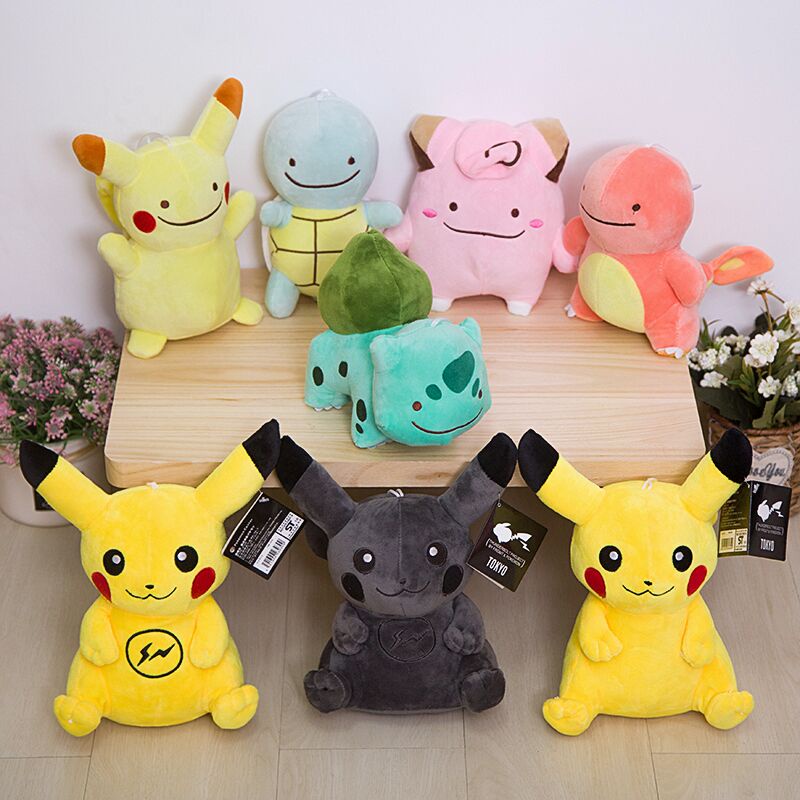 TAKARA TOMY Thú Nhồi Bông Hình Pokemon Dễ Thương Cho Bé