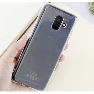 Ốp silicon đẹp cho Samsung Galaxy A6 2018 dẻo trong suốt