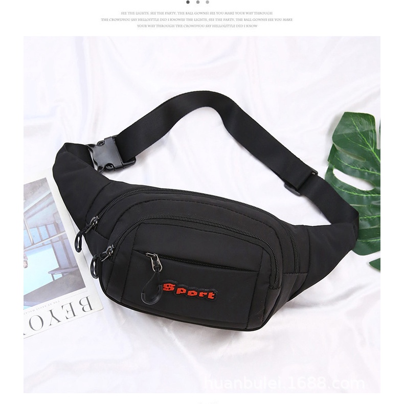 Túi thể thao đeo hông sức chứa lớn chống thấm nước thời trang cho nam và nữ nhiều màu tùy chọn