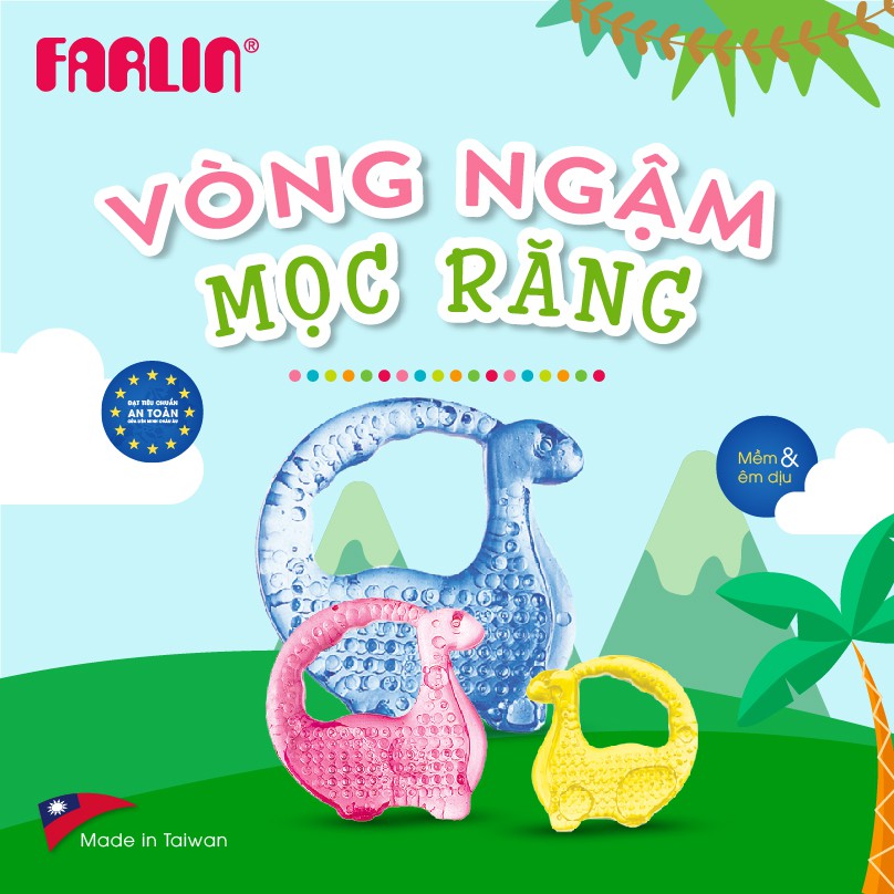 Vòng ngậm mọc răng dạng nước FARLIN - BF-145