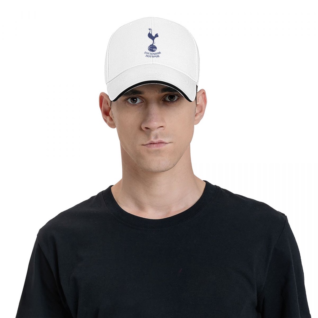 Mũ Lưỡi Trai Thêu logo Tottenham Hotspur Chất Liệu Polyester Thời Trang Cho Nam Và Nữ
