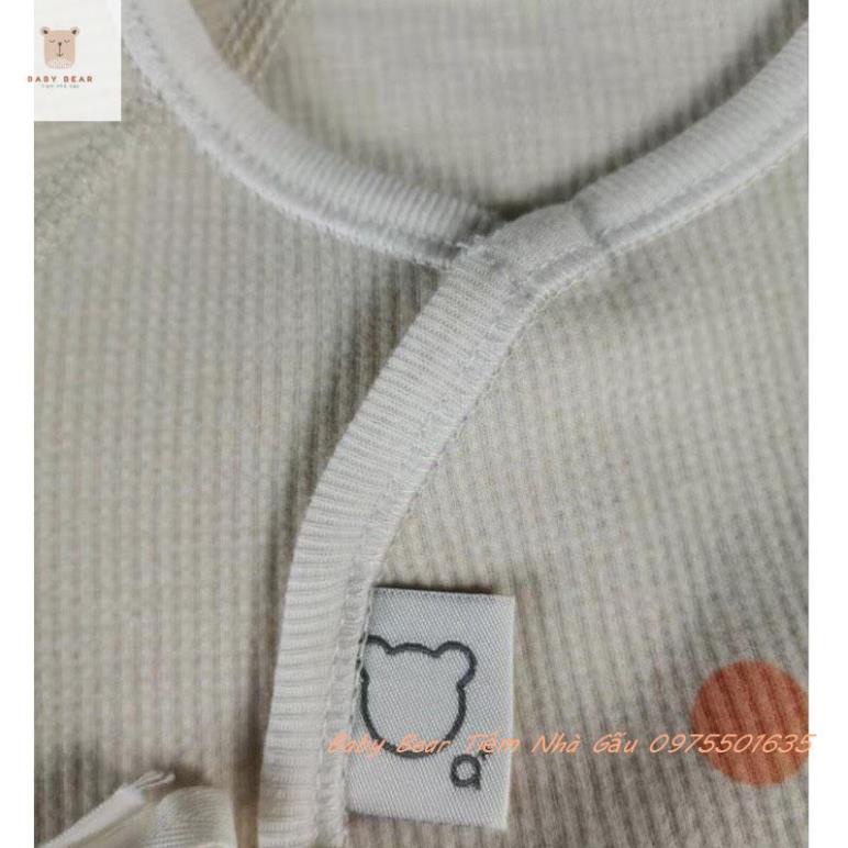 Bộ quần áo chất liệu 100% Cotton Organic cao cấp cho bé 0-2 tuổi không chất tẩy nhuộm