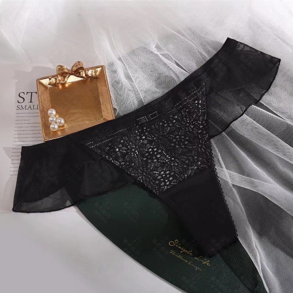 Quần Lọt Khe Nữ - Quần Lót Ren lọt khe họa tiết hoa thiết kế siêu gợi cảm sexy DAN STORE MÃ 5915