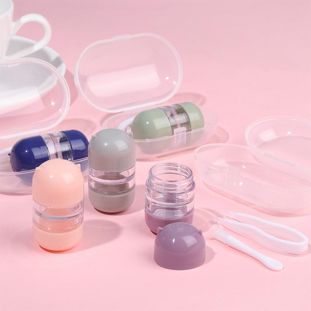 WONDER Hộp Đựng Kính Áp Tròng Tiện Dụng Giá Đỡ