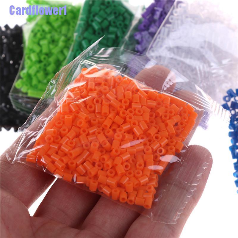 Bộ 500 hạt nhựa nhiều màu sắc tự làm đồ thủ công kích cỡ 2.6mm