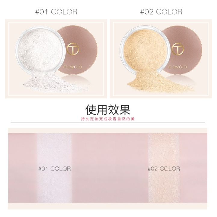 Phấn Phủ Dạng Bột O.TWO.O mỏng nhẹ kiểm soát dầu lâu trôi mã 9127