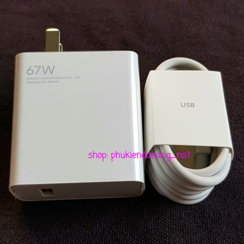SẠC NHANH 67W POCO X6 X6Pro M6Pro, POCO X5PRO F5PRO, POCO X4 PRO, X4 GT, F4, POCO X3 PRO, F3 GT... C
