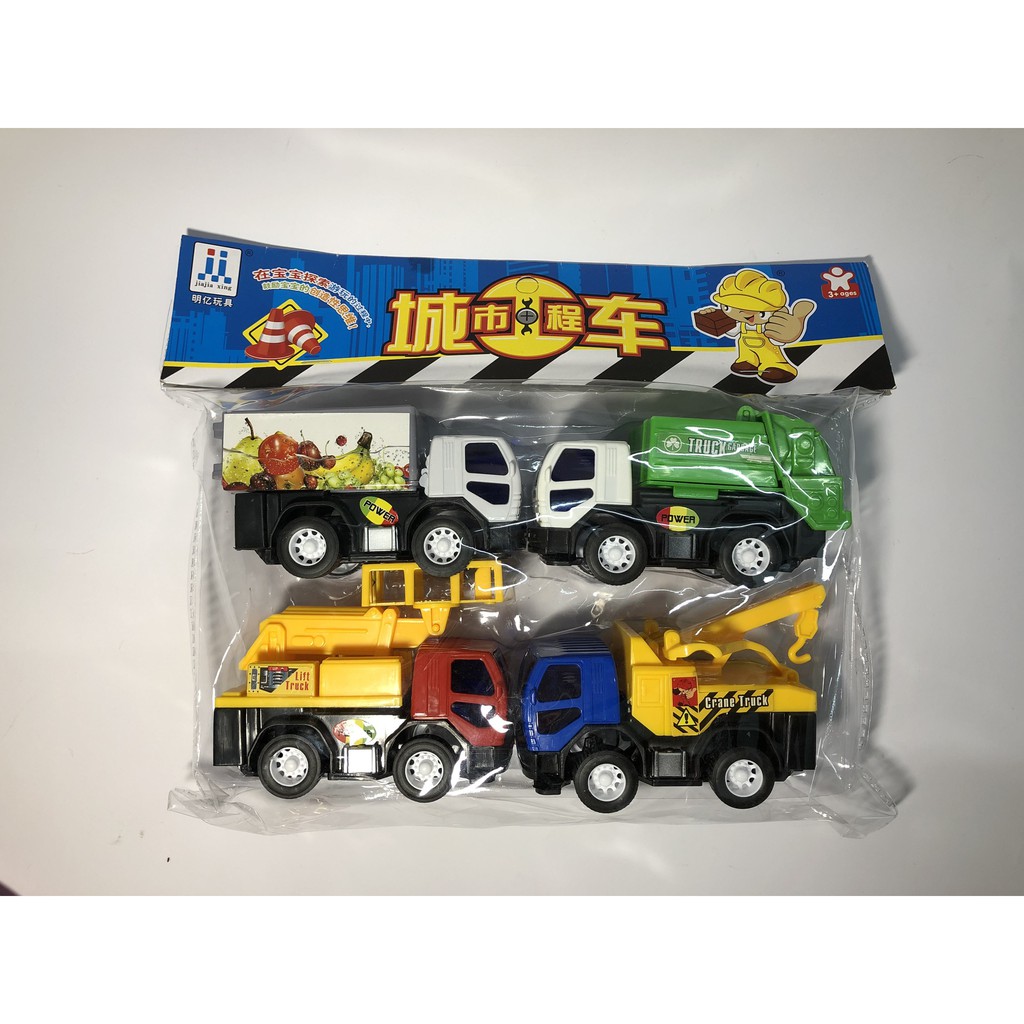 Xe mô hình chạy đà Robocar Poli, xe công trình