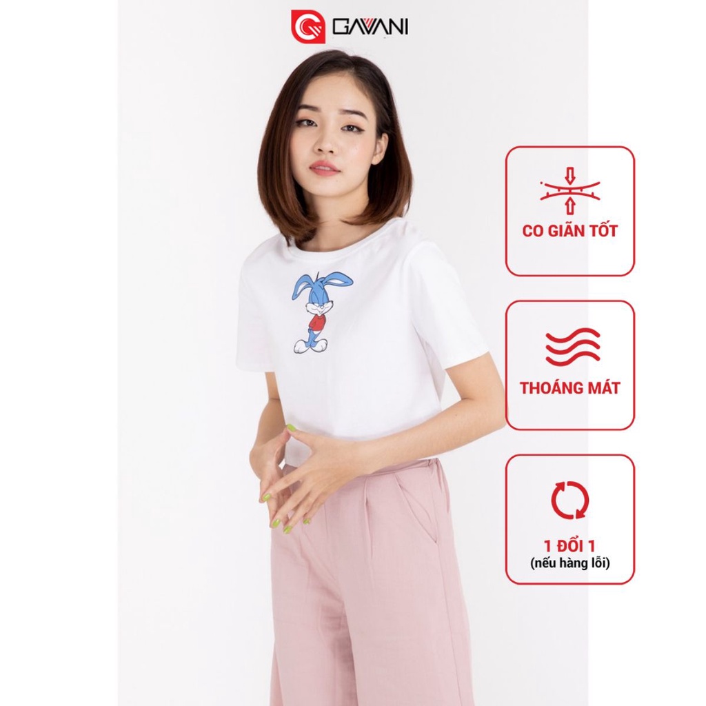 Áo Thun Nữ GAVANI_BUSTER BUNNY