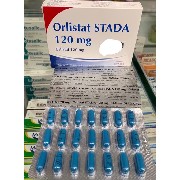 Orlistat stada 120mg đào thải mỡ giảm cân