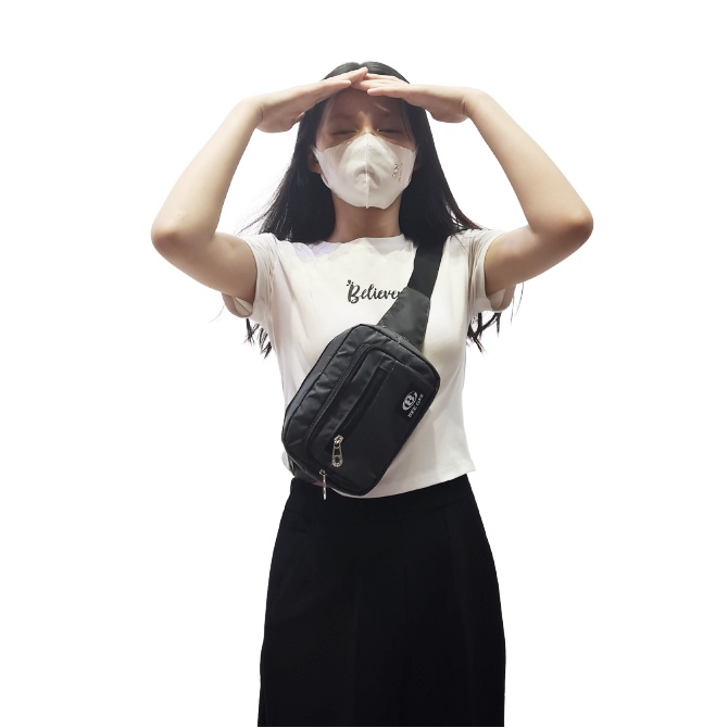 Túi bao tử nam đeo chéo nam nữ du lịch tiện ích unisex thời trang Bee Gee 121 A siêu đẹp chống thấm nước