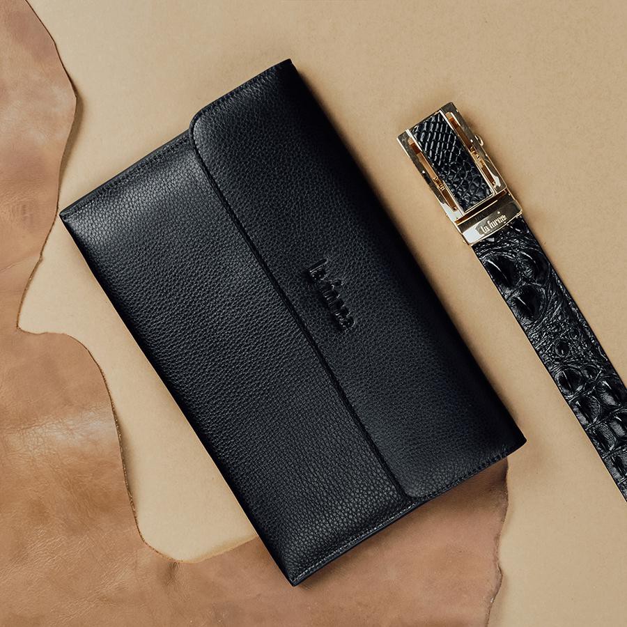 Ví Cầm Tay Nam LAFORCE VCTLA1131-D Tặng Nam Cao Cấp