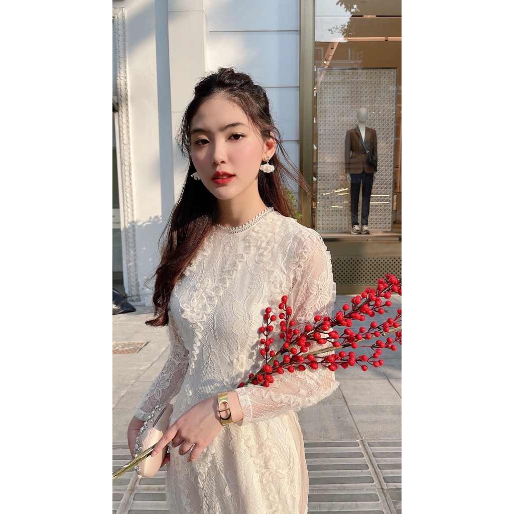 Áo dài ren Vivian thời trang nữ by MULLET