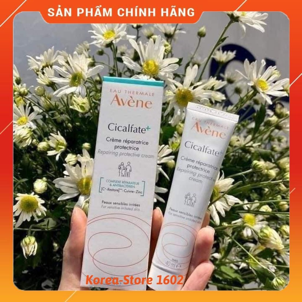 Kem phục hồi Avene Cicalfate, làm lành sẹo và cấp ẩm cho da Avene Cicalfate Restorative Skin Cream 40ml