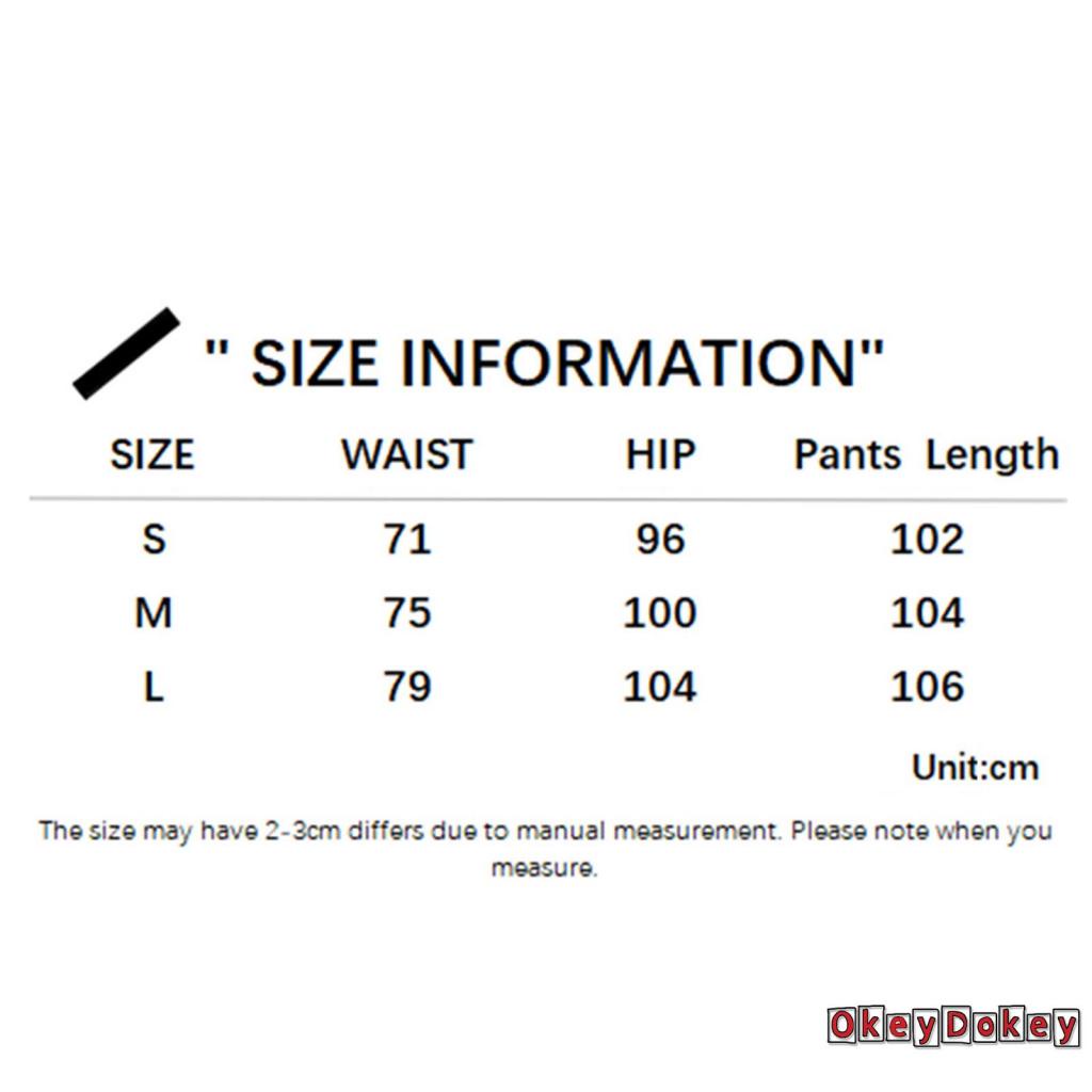 Quần ống rộng Màu Trơn Phối Túi Phong Cách Đường Phố Cá Tính Cho Nữ