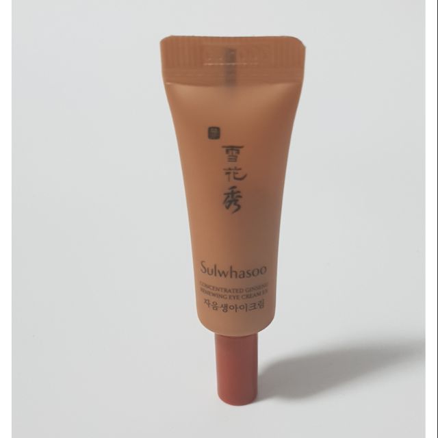 kem mắt nhân Sâm Sulwhasoo chống lão hóa chống nhăn mắt 3ml( tuýp tạm hết hàng thay thế: 1 tuýp 3ml= 10 gói = 10ml | BigBuy360 - bigbuy360.vn
