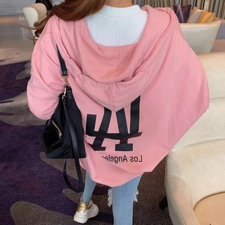 Áo khoác nỉ nữ al - la mới nhất form rộng