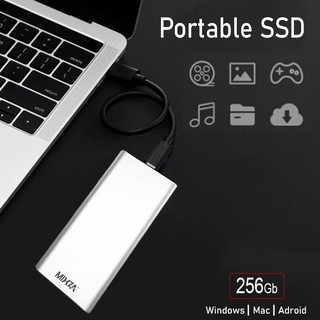 Ổ Cứng Di Động External SSD MIXZA USB 3.1 256GB 128GB Chính Hãng