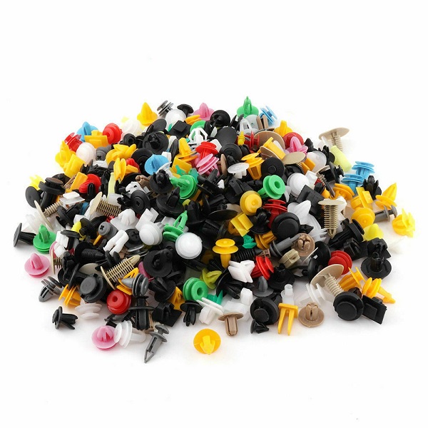 Bộ 400 Đinh Tán Chốt Vít Nở Nhựa Dùng Cho Xe Ô Tô, Xe Hơi