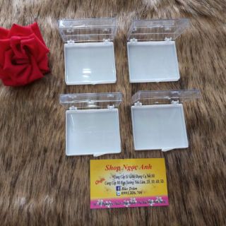 Combo 10 hộp đựng fan mi tiện lợi hộp màu trắng kích thước nhỏ gọn làm từ nhựa cao cấp thích hộp đựng đá đựng mi fan