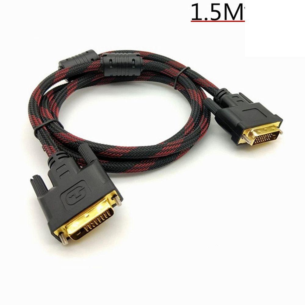 Dây Cáp Nối Dài DVI Sang DVI Dài 1.5M HD Cho DVD Notebook|Dây Cáp DVI Mạ Điện Chuyên Dụng Chất Lượng Cao