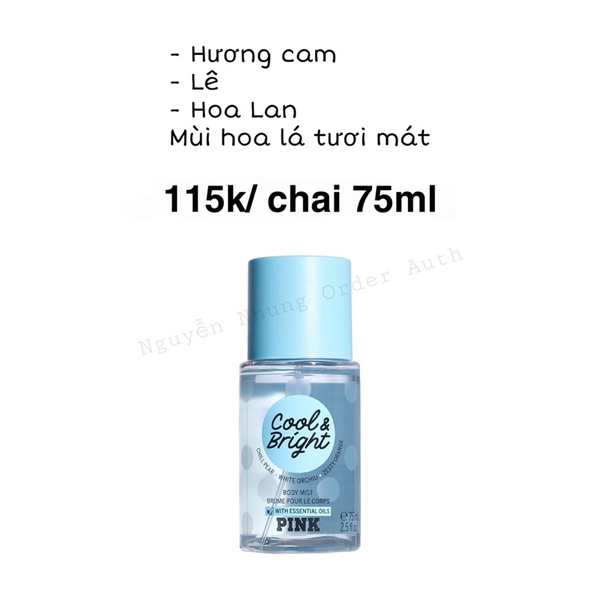 Xịt thơm Body mist Victoria’s Secret sale | BigBuy360 - bigbuy360.vn