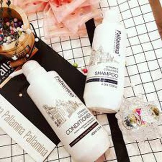 Dầu gội xả Pallamina Collagen Keratin Complex - 500ml