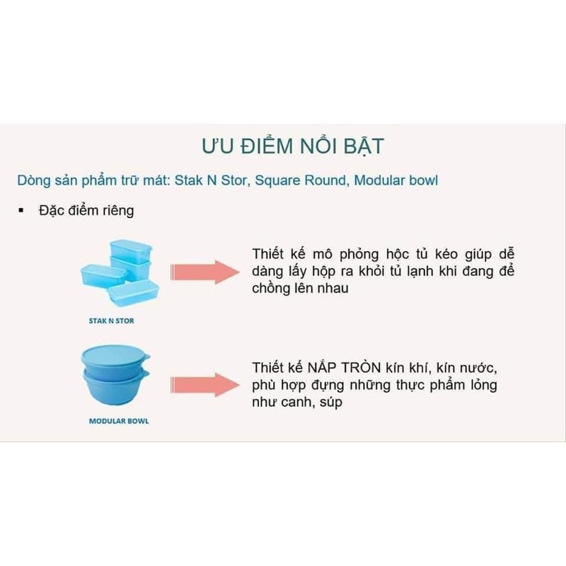 Set trữ đông và  trữ mát Tupperware 19 hộp | BigBuy360 - bigbuy360.vn