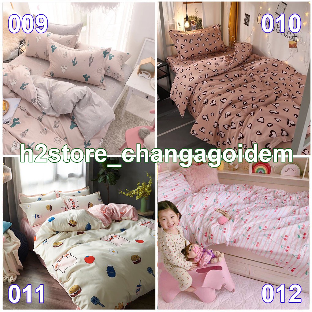 Bộ chăn ga gối cotton poly hàn quốc mới nhất | BigBuy360 - bigbuy360.vn