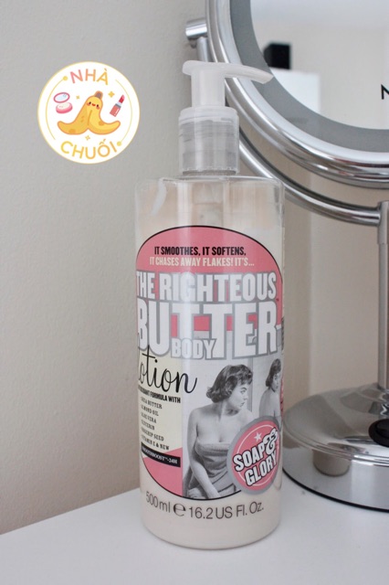 Sữa dưỡng thể Soap and Glory The Righteous Butter 500ml | BigBuy360 - bigbuy360.vn