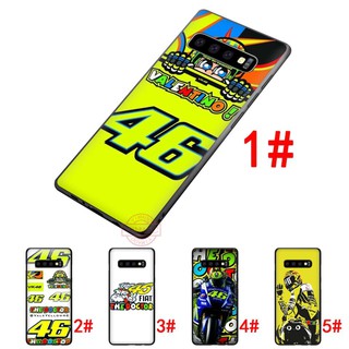 Ốp điện thoại in hình tay đua Valentino Rossi cho Samsung Galaxy S7 S7 Edge S8 S8 Plus S9 S9 Plus S10 S10 Plus Note 8 9
