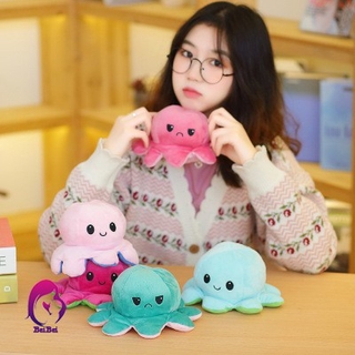 Bạch tuộc 2 mặt nhồi bông đáng yêu Thú bông Bạch tuộc cảm xúc, hàng Việt Nam, chất lượng cao reversible octopus đồ chơi hot youngtime Bạch tuộc nhồi bông cảm xúc độc đáo vui nhộn cho trẻ nhỏ có lộn hai mặt