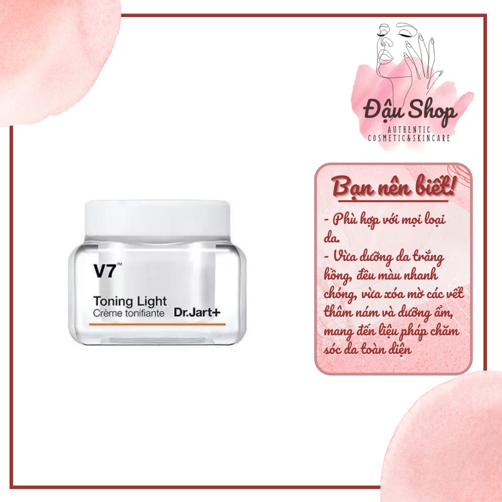 Kem dưỡng da V7 Toning Light 15ml