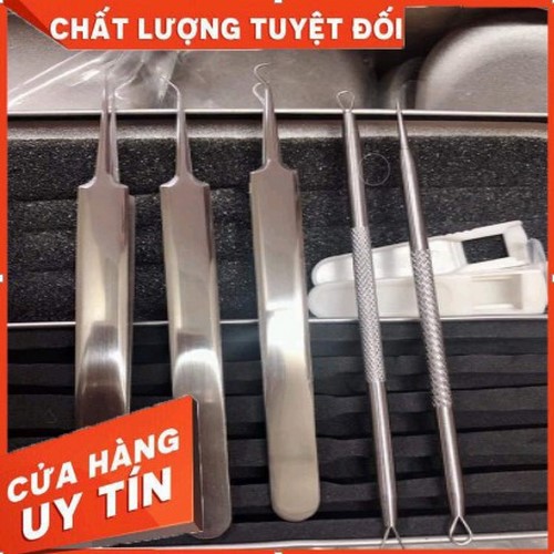 Bộ Dụng Cụ Nặn Mụn Chuyên Nghiệp (5 Cây)