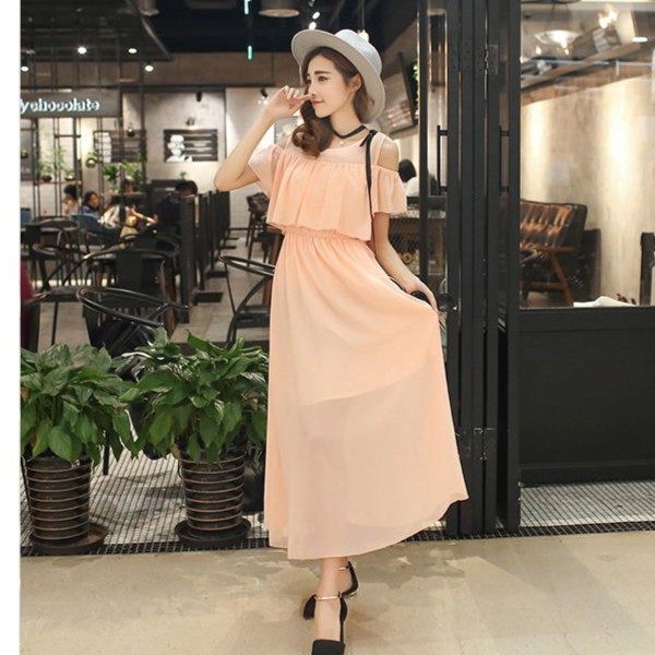 Đầm chiffon mùa hè | BigBuy360 - bigbuy360.vn
