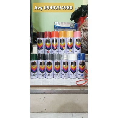 SƠN XỊT WIN | SƠN TOA |CHỐNG THẤM | CHỊU NHIỆT | BẢNG MÀU ĐA DẠNG