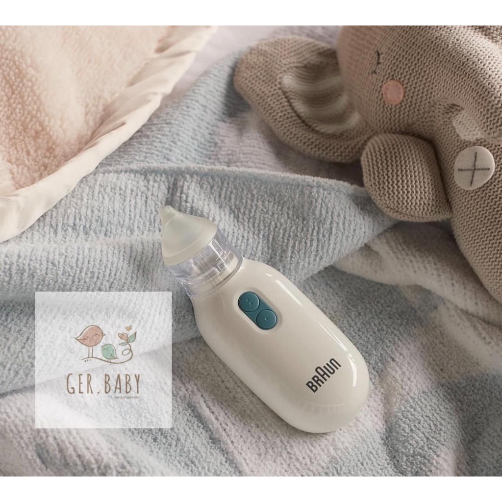 Máy Hút Dịch Mũi Trẻ Em Braun Cho Bé từ 0 Tuổi - Hàng Đức Chính Hãng