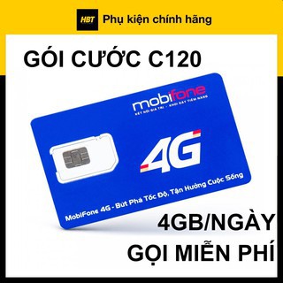 Sim 4G 10 số Mobifone C120 (120GB/tháng + Miễn phí gọi nội mạng + 50 phút Liên mạng) ĐĂNG KÝ CHÍNH CHỦ