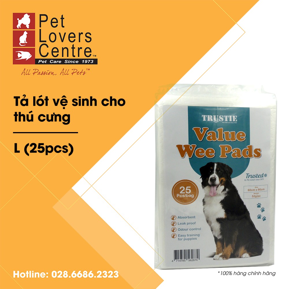 Tả lót vệ sinh cho thú cưng TRUSTIE VALUE WEE PADS