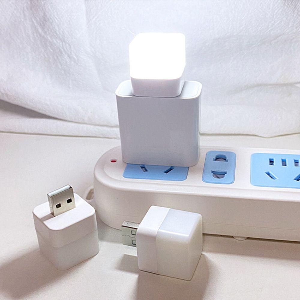 Đèn Đọc Sách Hình Vuông Cổng USB Mang Đi Tiện Dụng