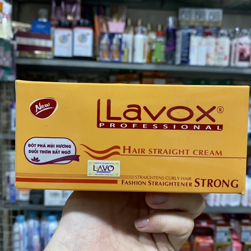 Duỗi Dành Cho Mọi Loại Tóc Lavox – Lavox Hair Strenght Cream Strong 140ml+140ml