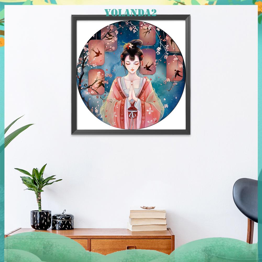 Bộ Tranh Thêu Chữ Thập 11ct In Họa Tiết Phong Cách Trung Quốc Độc Đáo Diy Dùng Trang Trí Nhà Cửa