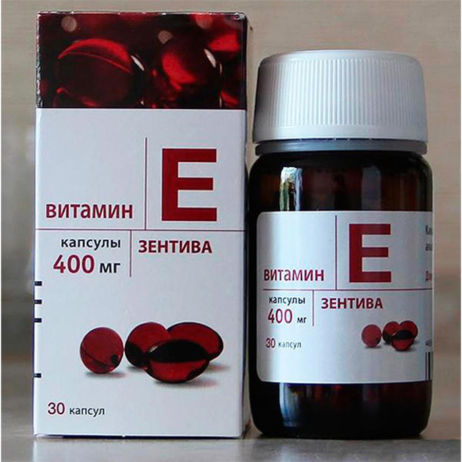 Viên uống vitamin E đỏ Nga